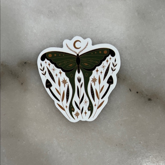 Nature-Inspired Fairy Core Goth Sticker Set Waterproof - Picture 5 of 8
